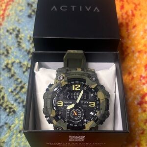 Activa Camouflage Digital Watch